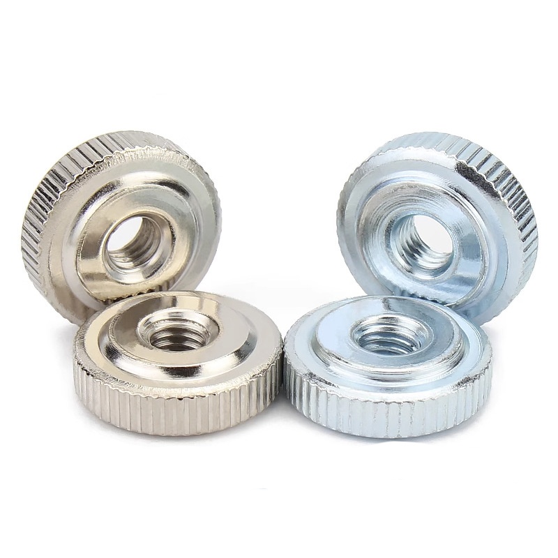 Lengthened Cylindrical Knurled Nut