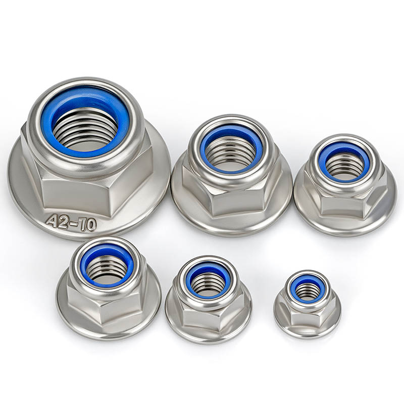 フランジ付きナイロンロックナット