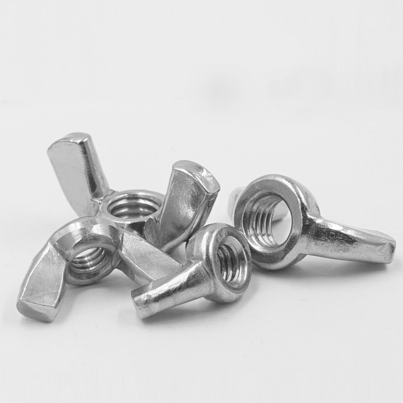 丸い翼付き蝶ナット